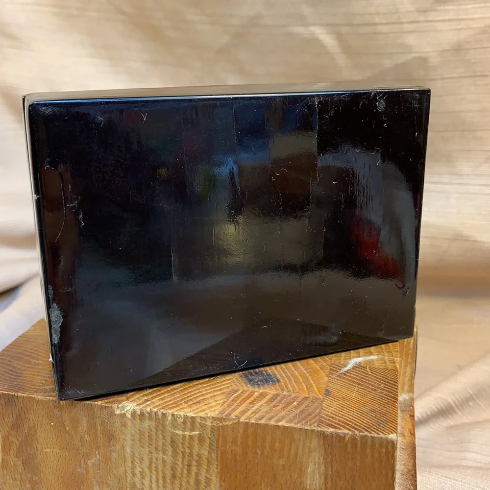 Mother of Pearl lacquered box vintage, antique